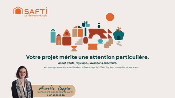 CHARVIEU-CHAVAGNEUX – T5 lumineux avec terrasse