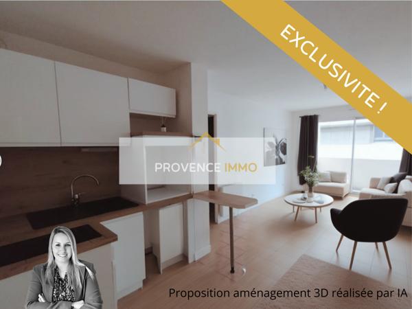 Marseille (13008) Appartement 2 pièces 35 m² - 8ème arrondissement Marseille