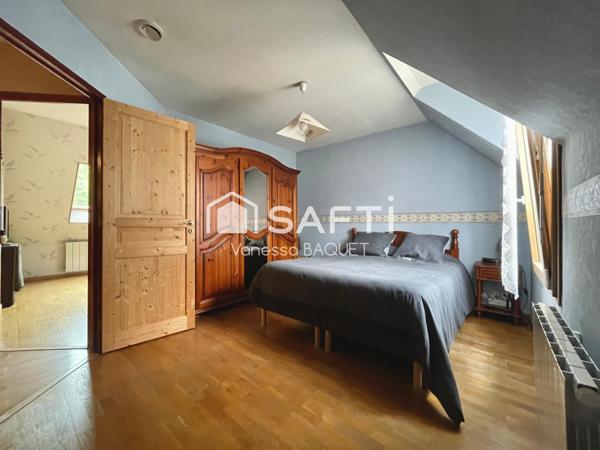 Maison familiale 5 pièces de 100 m2, 3 chambres avec jardin sans vis-à-vis