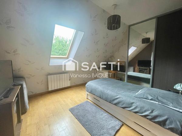 Maison familiale 5 pièces de 100 m2, 3 chambres avec jardin sans vis-à-vis