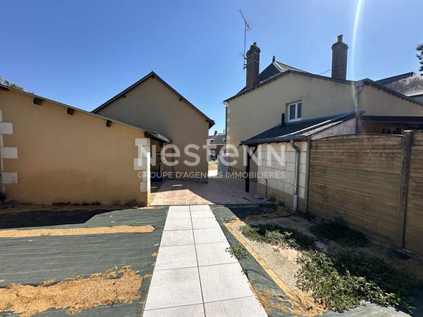 Agréable maison de 110.21 m² à vendre centre ville d'Aubigné-Racan (72800)