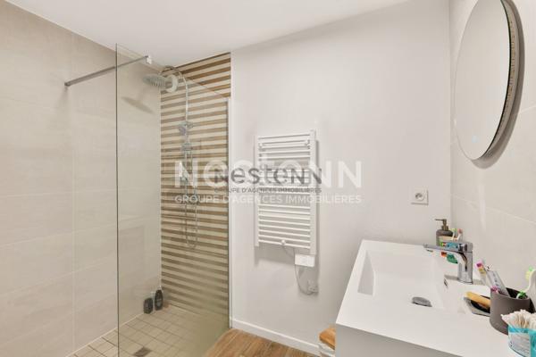 Vente d'une maison vivable de plain pied 4 chambres dans le bourg de Planguenoual