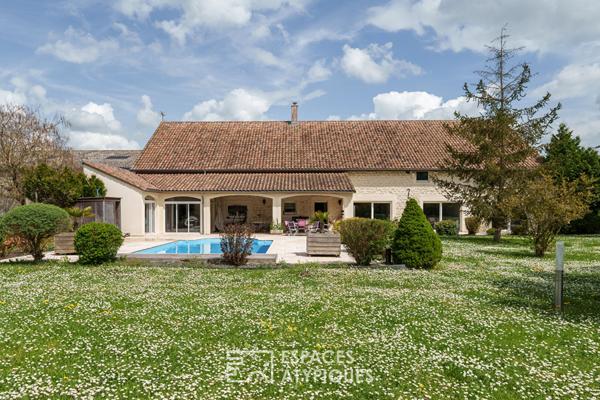 Ancienne huilerie réinventée en propriété d’exception