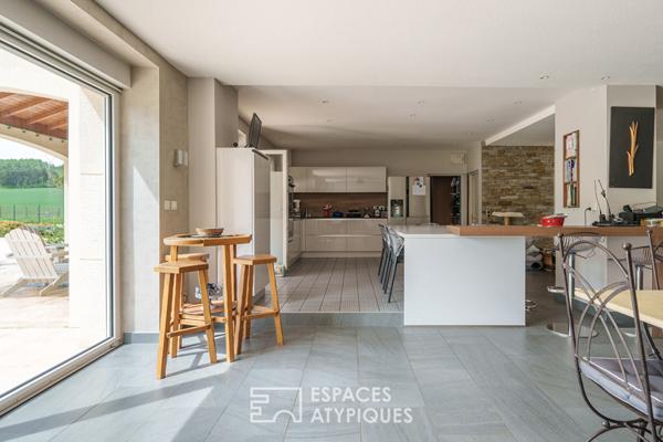 Ancienne huilerie réinventée en propriété d’exception