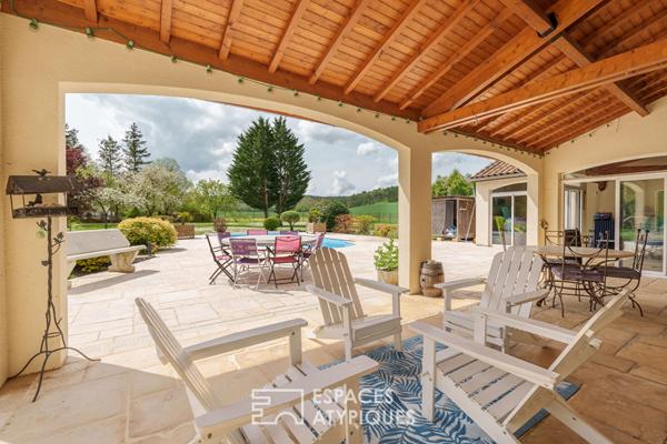 Ancienne huilerie réinventée en propriété d’exception