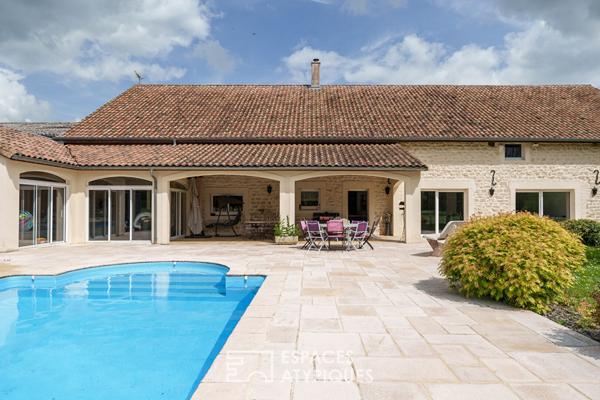 Ancienne huilerie réinventée en propriété d’exception