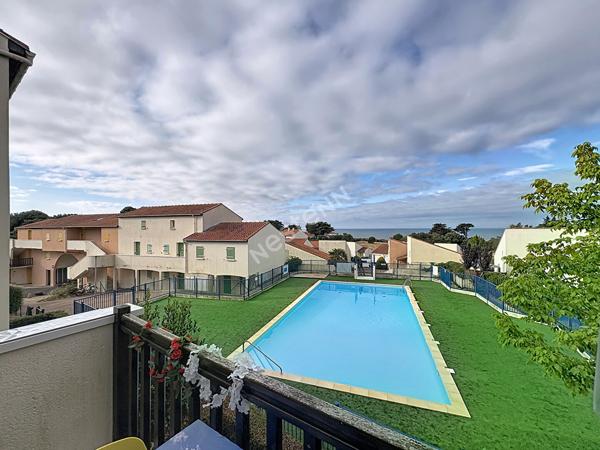 Appartement 3 pièces avec vue mer et piscine à La Bernerie en Retz - Rare sur le marché !