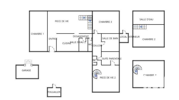 Maison à vendre 7 pièces 333 m² Donges