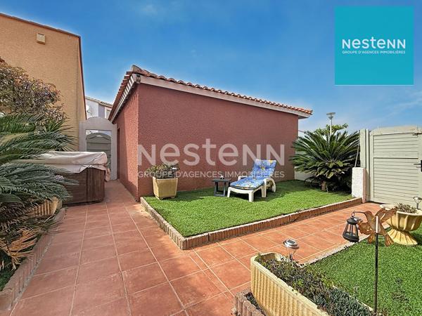 RARE - LEUCATE VILLAGE NATURISTE - VILLA T5 AVEC GARAGE ET PLACES DE PARKING
