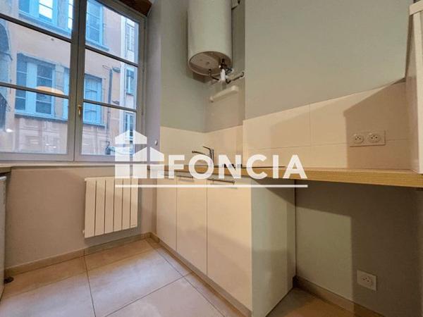 Location Studio 41.33 m² - 10 RUE TERRAILLE Lyon 69001