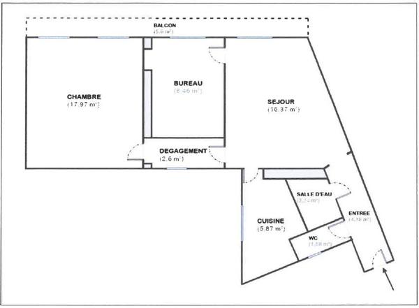 Charme de l'ancien et Vue Dégagée - T3 Lumineux aux Portes de Paris : Charenton Le Pont