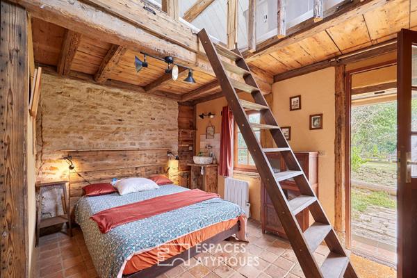 Maison à colombages à l’esprit chalet Savoyard