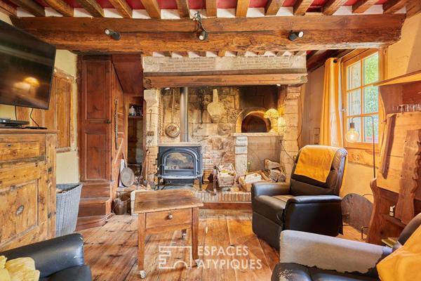 Maison à colombages à l’esprit chalet Savoyard