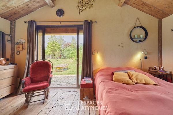 Maison à colombages à l’esprit chalet Savoyard