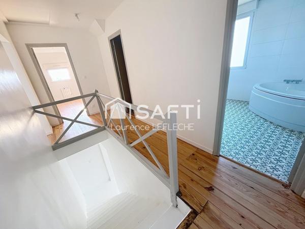 Maison 4 chambres complètement rénovée avec commodité de plain pied