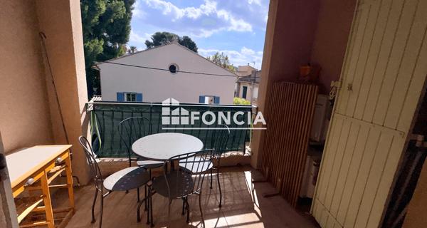 À vendre Appartement 2 pièces 31.62 m² - Saint-cyr-sur-mer 83270