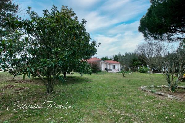 Maison T5 135 m2 avec piscine, terrain arboré et dépendance – environnement lavande et nature – Malataverne