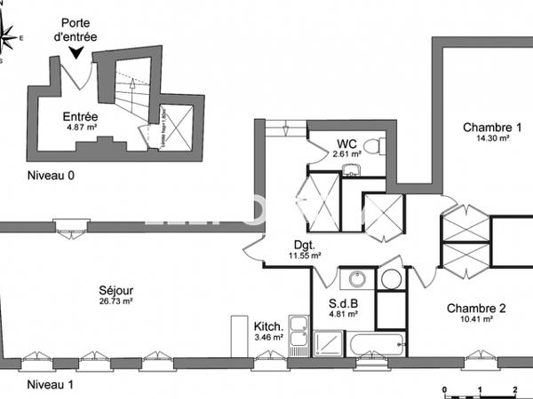 Location Appartement 3 pièces 78.74 m² - 40 RUE PAVILLON Aix En Provence 13100