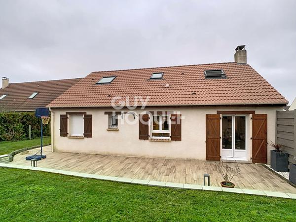 Pavillon 4 chambres, vivable de plain pied , sous sol total à CREPY EN VALOIS