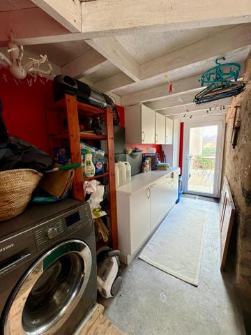 Maison de ville 3 chambres + bureau avec jardin