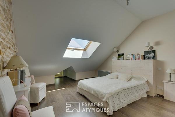 Maison de caractère avec piscine au calme