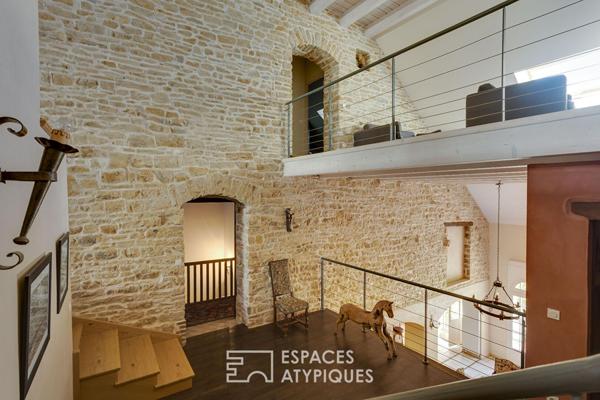 Maison de caractère avec piscine au calme