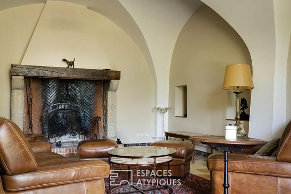 Maison de caractère avec piscine au calme