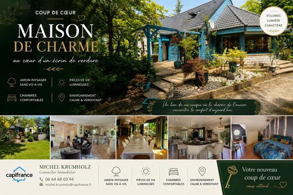 Maison de charme à vendre 3 chambres BOIS D'ENNEBOURG (76)