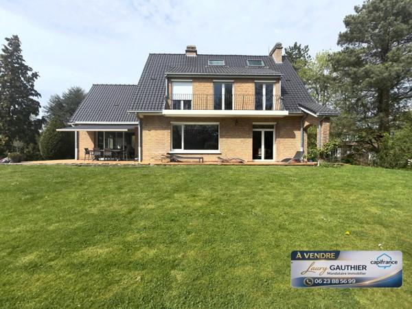 Superbe villa individuelle 208 m² – 7 pièces - Sous-sol complet – Terrain 1400 m² – La Chapelle-d’Armentières