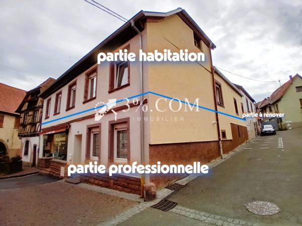Immeuble 222 m²