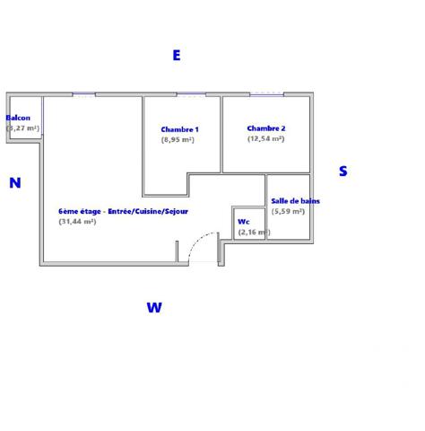 Appartement à vendre 3 pièces 61 m² Marseille 10