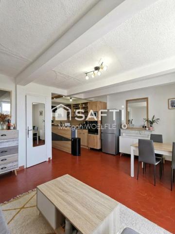 Charmant 2 pièces avec espace bureau et Box – Fréjus centre