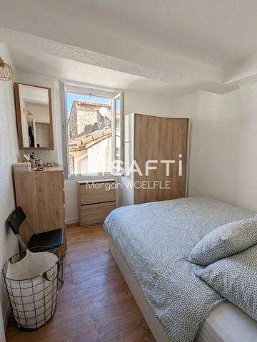 Charmant 2 pièces avec espace bureau et Box – Fréjus centre