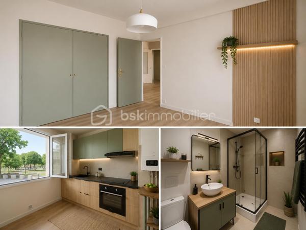 Découvrez cet appartement d'environ 45 m² au fort potentiel à rafraîchir, situé au premier étage d'une résidence avec ascenseur dans une copropriété saine et bien entretenue.

Idéal pour ceux qui cherchent à vivre à proximité du centre ville. À deux pas des transports et des commerces, ce bien vous offre un cadre de vie alliant praticité et convivialité.

Composé de 3 pièces, cet appartement propose un agencement fonctionnel avec une cuisine séparée du séjour lumineux.

Sa cave privative offre un espace de stockage non négligeable.

Attention, certaines photos ont été réalisées avec l'aide de l'IA pour vous aider à vous projeter, photos non contractuelles.

Les charges annuelles raisonnables de 720 € offrent une opportunité rare à saisir pour les amateurs de ville!

Contactez Marie-Cécile MATHEU pour plus d'informations.