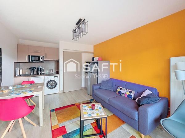 Appartement T1 Bis avec deux terrasses exposées sud