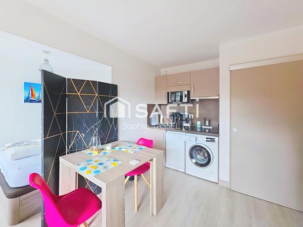 Appartement T1 Bis avec deux terrasses exposées sud