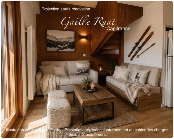 LES ANGLES (66210) – Appartement duplex 4 chambres – Vue panoramique sur le lac de Matemale et la chaîne des Pyrénées – Balcon