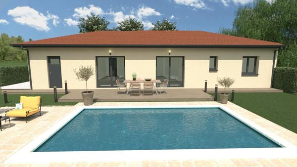 TERRAIN 610M2 VUE DEGAGEE
