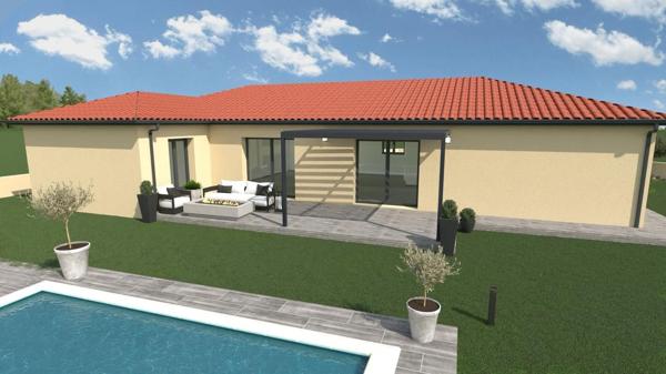 TERRAIN 610M2 VUE DEGAGEE