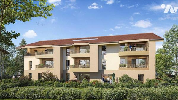 A VENDRE - T5 - NEUF - PREVESSIN MOENS - PROCHE GENEVE - 103,95 m2 - FRAIS REDUITS -