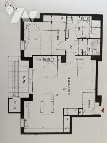 A VENDRE - T5 - NEUF - PREVESSIN MOENS - PROCHE GENEVE - 103,95 m2 - FRAIS REDUITS -