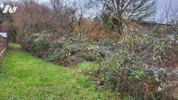 BART, parcelle de 37 ares de terrain dont moitié constructible