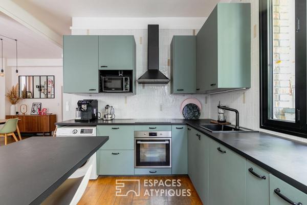 Duplex contemporain au calme absolu