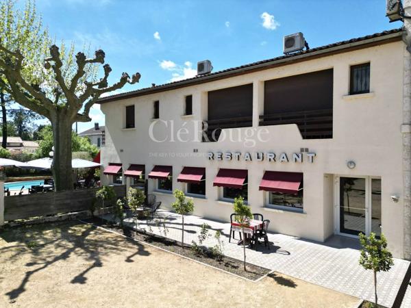 10 minutes d’Eymet – Hôtel restaurant de 18 chambres avec piscine et fort potentiel de développement