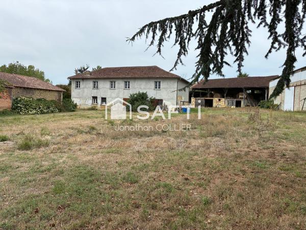 Propriété avec dépendances sur 6hectares de terrain