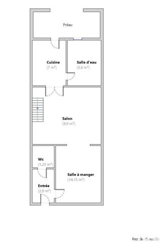 Maison à vendre 4 pièces 57 m² Le Mans