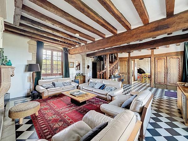 5 minutes d'Amboise, achat propriété Limeray