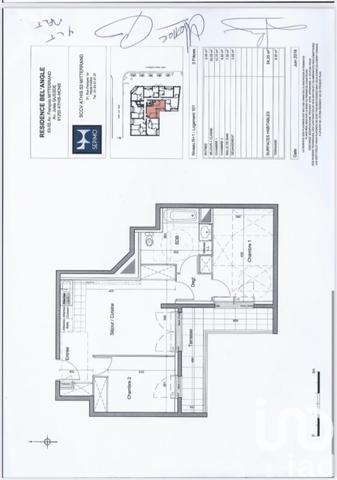 Location appartement 3 pièces 54 m² Athis-Mons