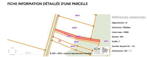 Terrain à vendre 1 000 m² Villedieu