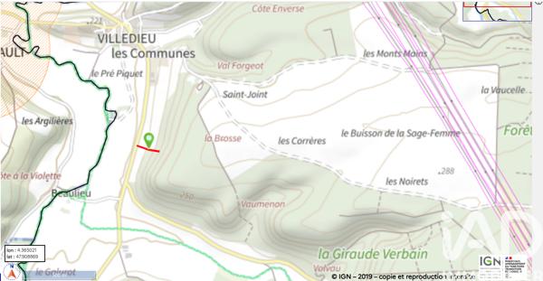 Terrain à vendre 1 000 m² Villedieu